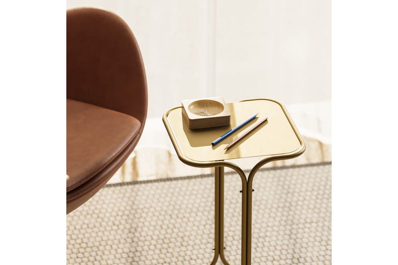 Mamta Sofabord 30 cm - Gull - Møbler - Bord - Sofabord & salongbord