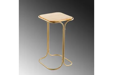 Mamta Sofabord 30 cm - Gull/Naturell - Møbler - Bord - Sofabord & salongbord