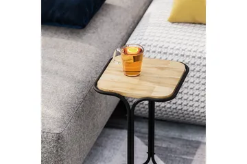 Mamta Sofabord 30 cm - Svart/Naturell - Møbler - Bord - Sofabord & salongbord