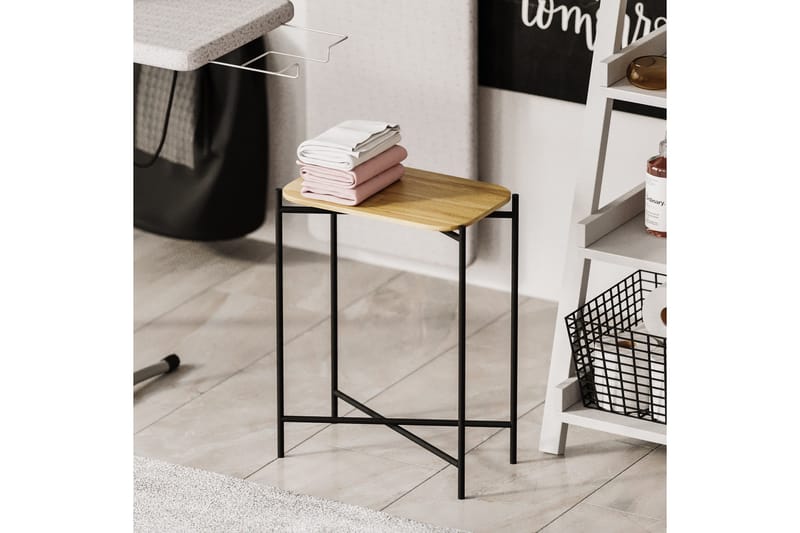 Mamta Sofabord 40 cm - Svart/Naturell - Møbler - Bord - Sofabord & salongbord