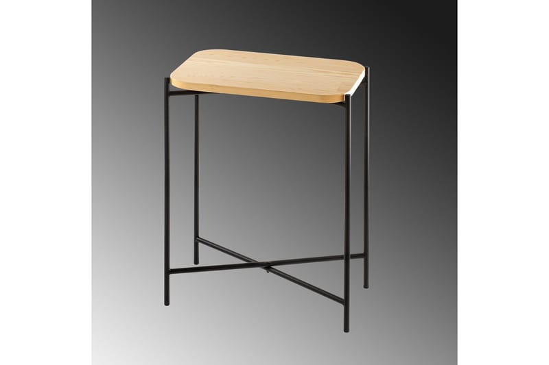 Mamta Sofabord 40 cm - Svart/Naturell - Møbler - Bord - Sofabord & salongbord
