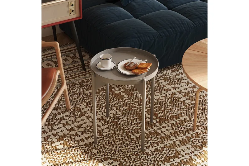 Mamta Sofabord 44 cm - Grå - Møbler - Bord - Sofabord & salongbord