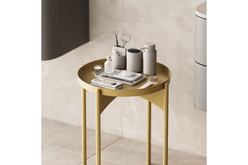 Mamta Sofabord 44 cm - Gull - Møbler - Bord - Sofabord & salongbord