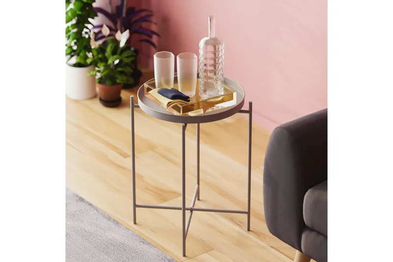 Mamta Sofabord 46 cm, Grå