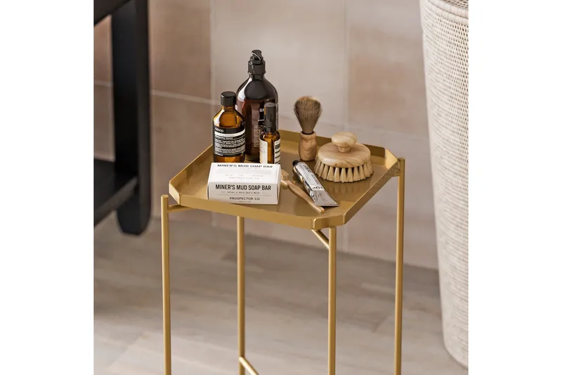 Mamta Sofabord 46 cm - Gull - Møbler - Bord - Sofabord & salongbord