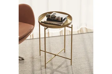 Mamta Sofabord 46 cm - Gull - Møbler - Bord - Sofabord & salongbord