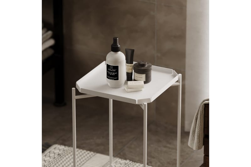 Mamta Sofabord 46 cm - Hvit - Møbler - Bord - Sofabord & salongbord