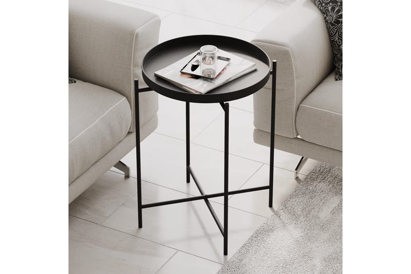 Mamta Sofabord 46 cm - Svart - Møbler - Bord - Sofabord & salongbord