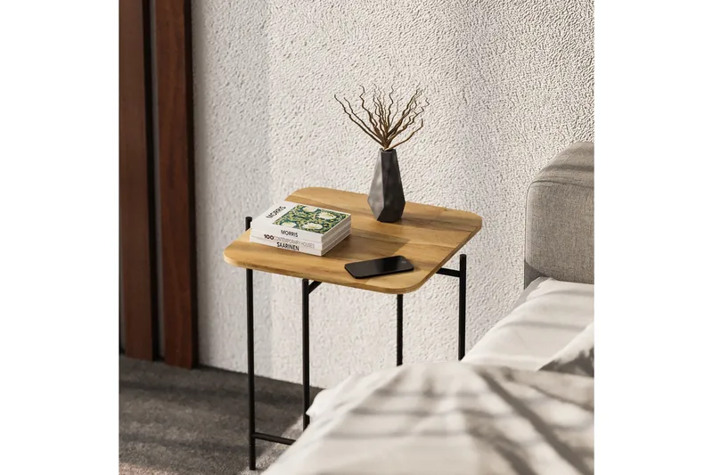 Mamta Sofabord 46 cm - Svart/Naturell - Møbler - Bord - Sofabord & salongbord