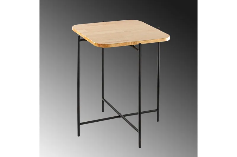 Mamta Sofabord 46 cm - Svart/Naturell - Møbler - Bord - Sofabord & salongbord