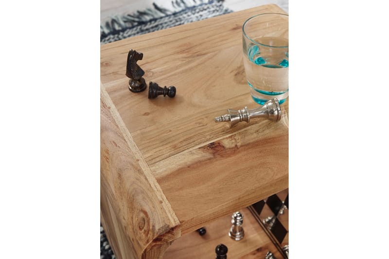 Mancheno Settbord 36 cm 2 Bord - Akasie - Møbler - Bord - Sofabord & salongbord