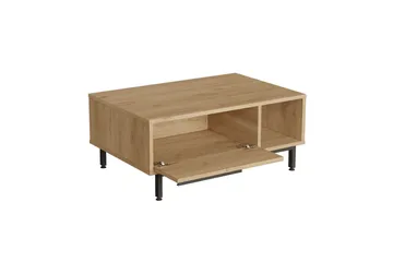 Manku Sofabord 90 cm - Valnøtt - Møbler - Bord - Sofabord & salongbord