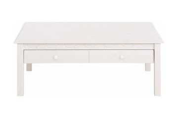 Marzell Sofabord 110 cm - Hvit - Møbler - Bord - Sofabord & salongbord