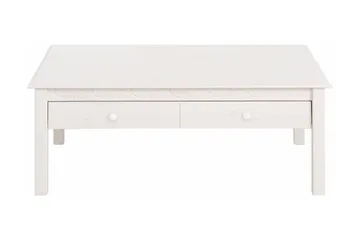 Marzell Sofabord 110 cm - Hvit - Møbler - Bord - Sofabord & salongbord