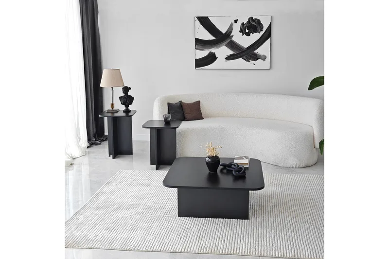 Masakage Sofabord 40 cm - Svart - Møbler - Bord - Sofabord & salongbord