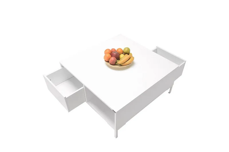 Sofabord Masao Almasi / Hvit - Almasi / Hvit - Møbler - Bord - Sofabord & salongbord
