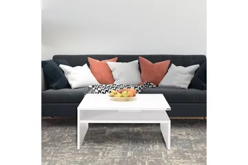 Sofabord Masao Almasi / Hvit - Almasi / Hvit - Møbler - Bord - Sofabord & salongbord