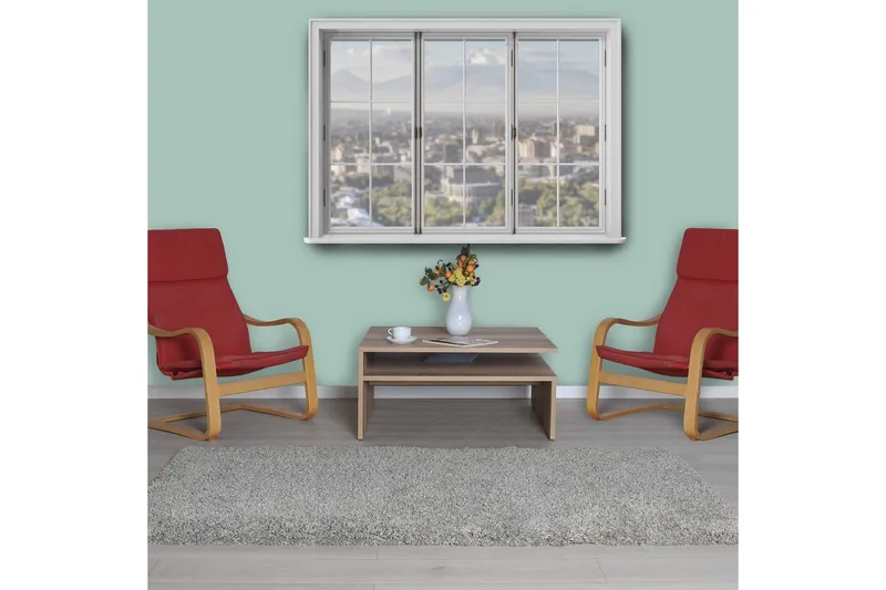 Sofabord Masao Lys valnøtt - Lys valnøtt - Møbler - Bord - Sofabord & salongbord