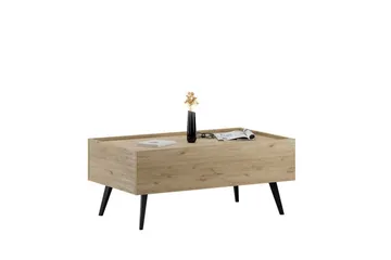 Sofabord Masao Oak - Lyse brun - Møbler - Bord - Sofabord & salongbord