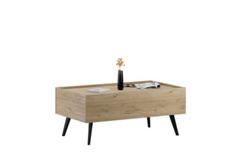 Sofabord Masao Oak - Lyse brun - Møbler - Bord - Sofabord & salongbord