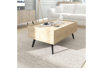 Sofabord Masao Oak - Lyse brun - Møbler - Bord - Sofabord & salongbord