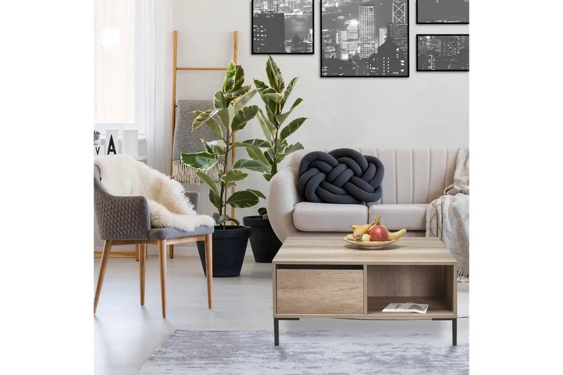 Sofabord Masao Taupe - Taupe - Møbler - Bord - Sofabord & salongbord