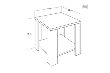 Sofabord Masao Valnøtt - Oslo Valnøtt - Møbler - Bord - Sofabord & salongbord