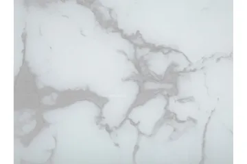 Meerah Sofabord 80 cm Rundt Marmormønster - Glass/Hvit/Gull - Møbler - Bord - Sofabord & salongbord