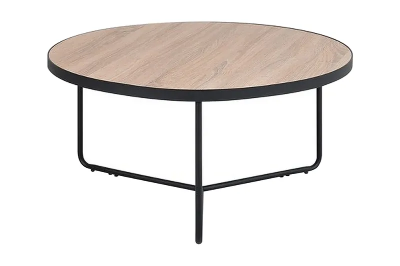 Melody L Sofabord 80 cm, Tre / Natur