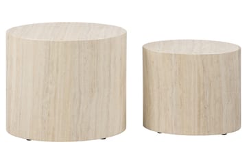 Mirol Sofabord 33x48 cm - Beige - Møbler - Bord - Sofabord & salongbord