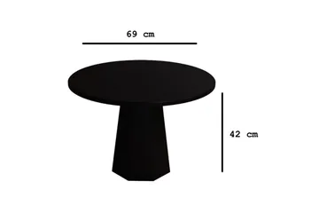 Sofabord Miu Svart - Svart - Møbler - Bord - Sofabord & salongbord