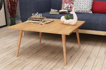 Mod Design Sofabord 80 cm - Tre - Møbler - Bord - Sofabord & salongbord