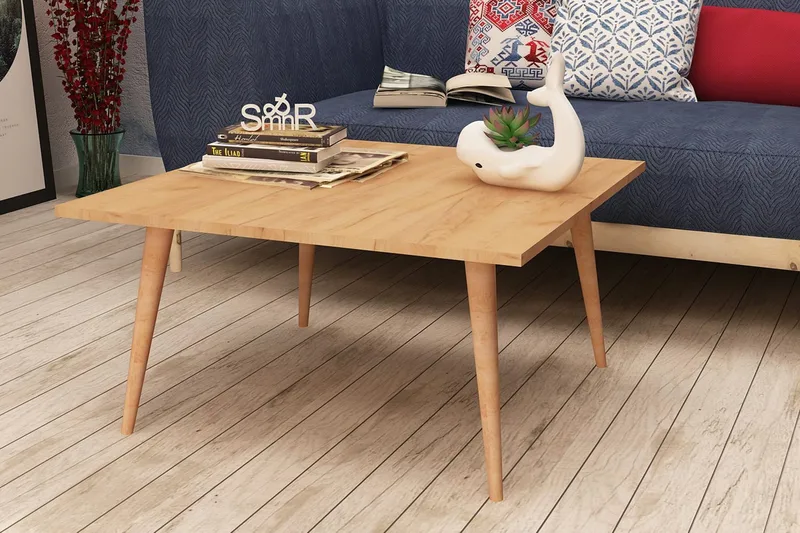 Mod Design Sofabord 80 cm - Tre - Møbler - Bord - Sofabord & salongbord