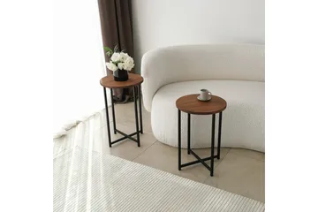 Mogue Sofabord 35x35x35 cm Rundt - Eik - Møbler - Bord - Sofabord & salongbord