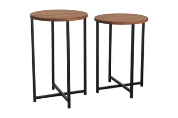 Mogue Sofabord 35x35x35 cm Rundt - Eik - Møbler - Bord - Sofabord & salongbord