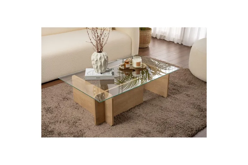 Sofabord Mony Eik - Eik - Møbler - Bord - Sofabord & salongbord