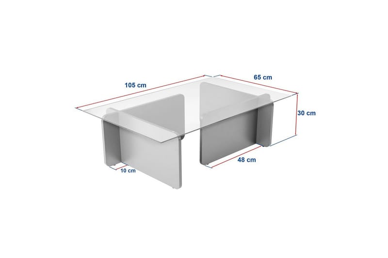 Sofabord Mony Tre Svart - Tre Svart - Møbler - Bord - Sofabord & salongbord
