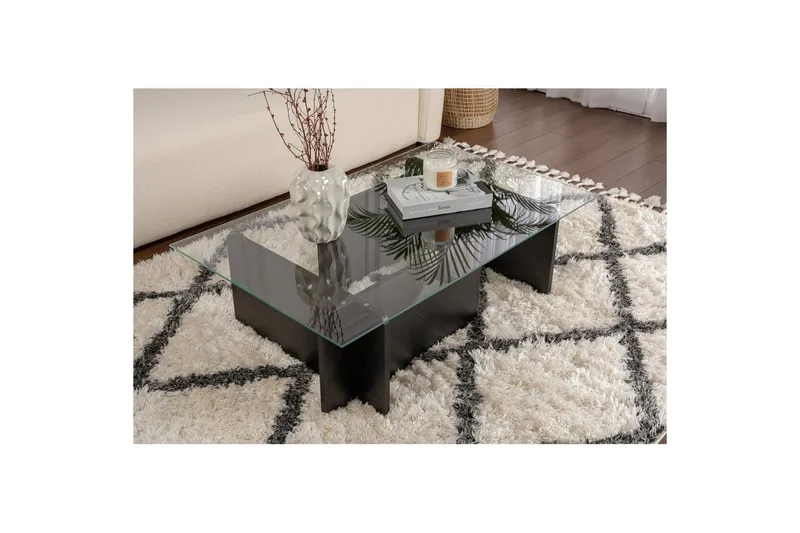 Sofabord Mony Tre Svart - Tre Svart - Møbler - Bord - Sofabord & salongbord