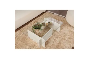 Sofabord Mony Trehvit - Trehvit - Møbler - Bord - Sofabord & salongbord