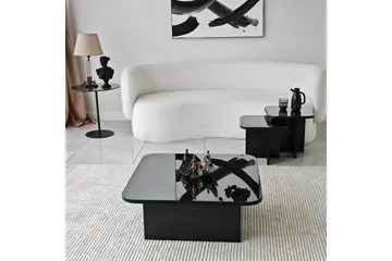 Moosonee Sofabord 80 cm - Svart - Møbler - Bord - Sofabord & salongbord