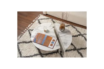 Sofabord Mukund Freesia-marmor - Freesia-marmor - Møbler - Bord - Sofabord & salongbord