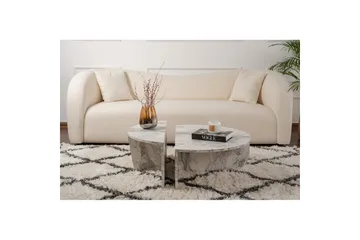 Sofabord Mukund Freesia-marmor - Freesia-marmor - Møbler - Bord - Sofabord & salongbord