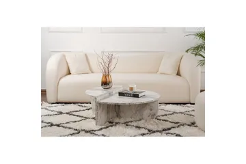 Sofabord Mukund Freesia-marmor - Freesia-marmor - Møbler - Bord - Sofabord & salongbord