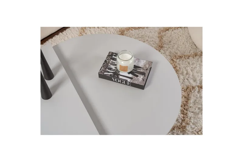 Sofabord Mukund Grå - Grå - Møbler - Bord - Sofabord & salongbord