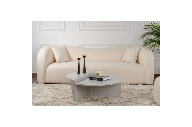 Sofabord Mukund Grå - Grå - Møbler - Bord - Sofabord & salongbord