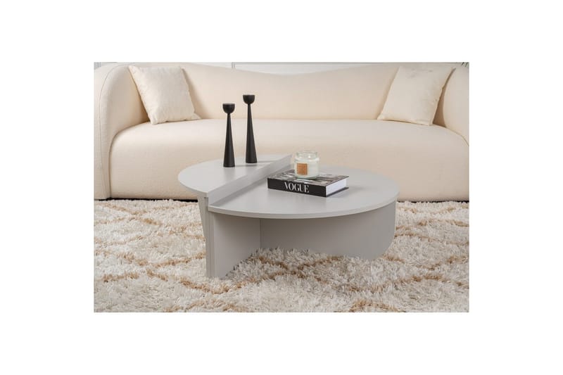 Sofabord Mukund Grå - Grå - Møbler - Bord - Sofabord & salongbord