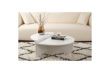 Sofabord Mukund Hvit - Hvit - Møbler - Bord - Sofabord & salongbord