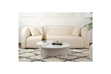 Sofabord Mukund Hvit - Hvit - Møbler - Bord - Sofabord & salongbord