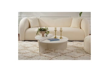 Sofabord Mukund Tre Hvit - Tre Hvit - Møbler - Bord - Sofabord & salongbord