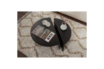 Sofabord Mukund Tre Svart - Tre Svart - Møbler - Bord - Sofabord & salongbord